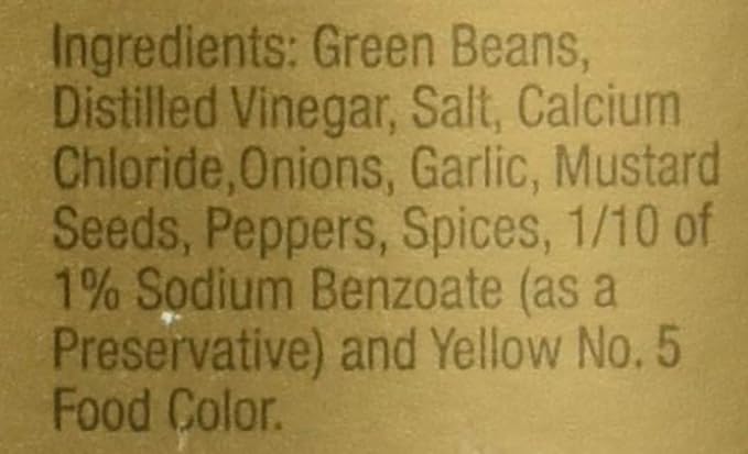 Cajun Chef Louisiana Spicy Green Beans - 32 oz (Pack of 1) - Bold Cajun Flavor - Perfect for Hors