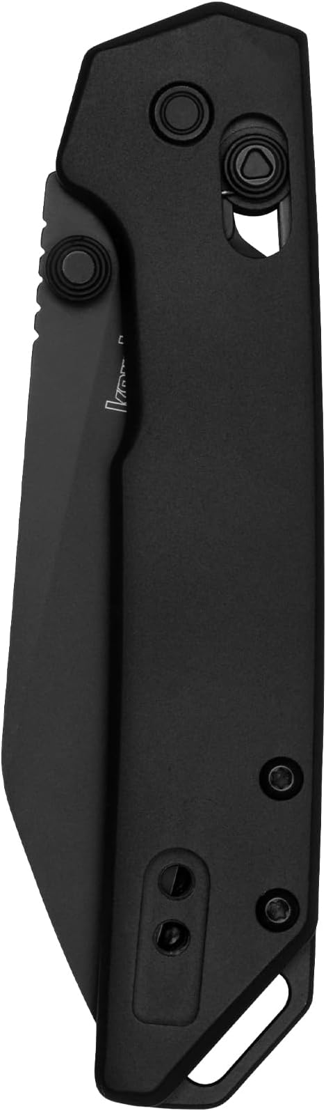 Kershaw Mini Iridium Folding Pocket Knife, 3 inch D2 Steel Blade, DuraLock, Aluminum Handle