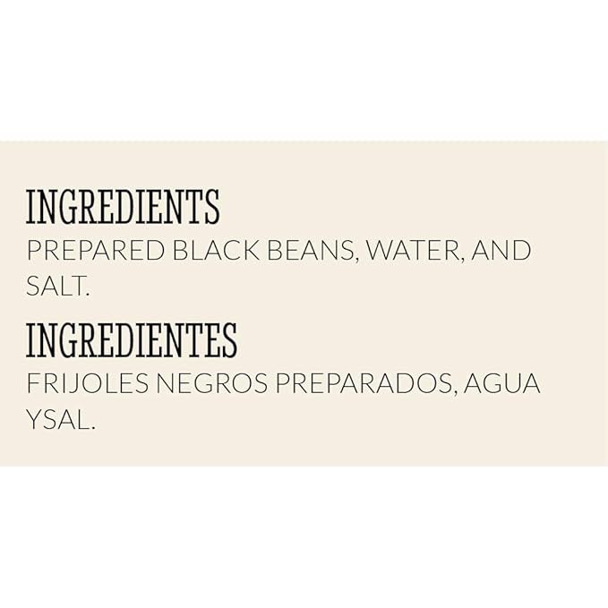 BUSH'S BEST 15 oz Canned Reduced Sodium Black Beans, Source of Plant Based Protein and Fiber, Low