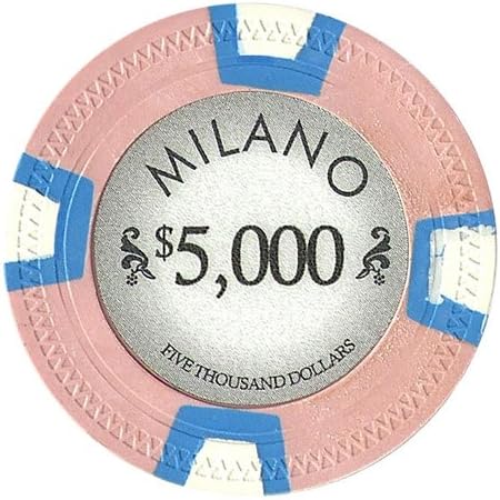 PS Full Clay Milano 10gm Poker Chip Sample Set - 12 New Chips!