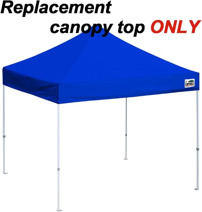 Eurmax USA New 10x10 Pop Up Canopy Replacement Canopy Tent Top Cover, Instant Canopy Top Cover