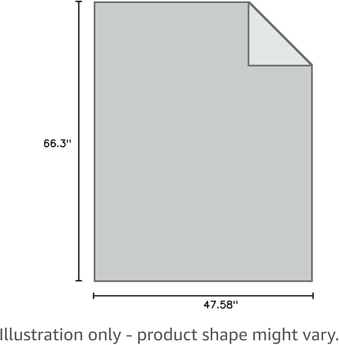 Travel Camping Blanket Lightweight and Breathable, 67 x 48 in Soft Airplane Flight Blanket for