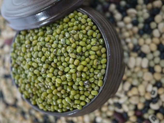McCabe Organic Whole Mung Bean - Mung Beans Organic | Rich with Fiber & Minerals | USDA and CCOF