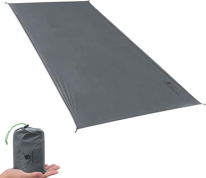 GEERTOP Portable Waterproof Tent Footprints Lightweight Camping Tent Ground Sheet Mat Sunshade
