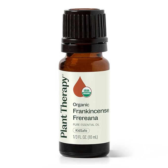 Plant Therapy Organic Frankincense Frereana Essential Oil 100% Pure, USDA Certified Organic