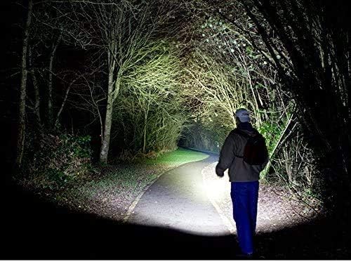 EcoGear FX LED Flashlights - Small Camping Flashlights with High Lumens, 5 Light Modes, Zoomable