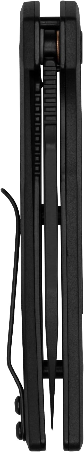 Kershaw Appa Folding Serrated Tactical Pocket Knife, Assisted Opening, 2.75 inch Serrated Black