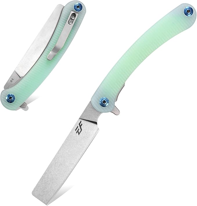 Eafengrow EF939 Folding Pocket Knife D2 Steel Blade G10 Handle EDC Tool Knife for Camping Survival