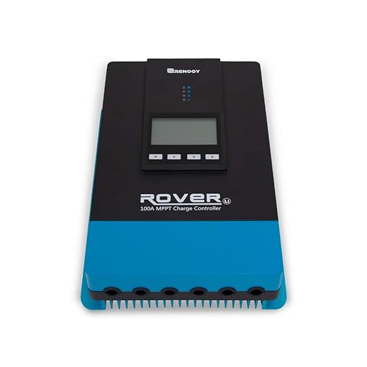 Renogy 100A 12V/24V/36V/48V DC Input MPPT Solar Charge Controller Auto Parameter Adjustable LCD