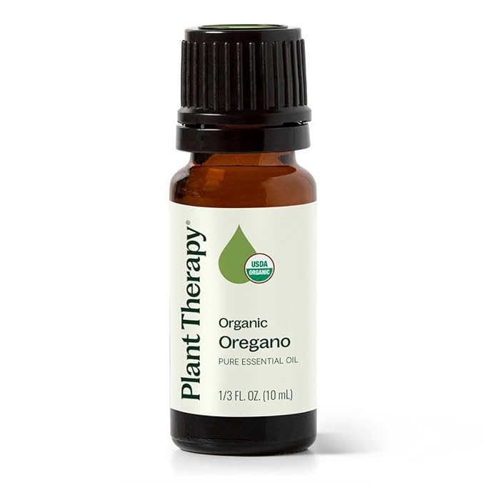 Plant Therapy Organic Oregano Essential Oil 100% Pure, USDA Certified Organic, Undiluted, Natural