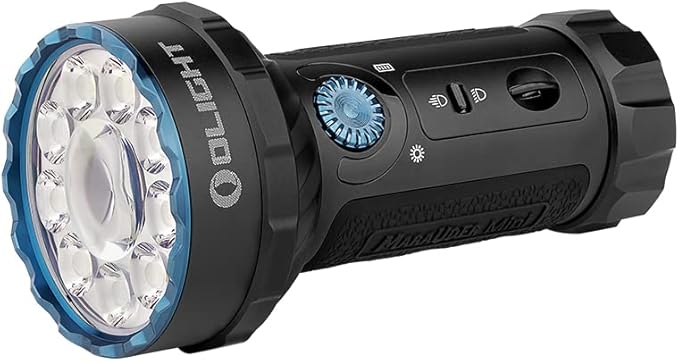 OLIGHT Marauder Mini 7,000 Lumens Bright Flashlight with 600 Meters Beam Distance, Powerful RGB