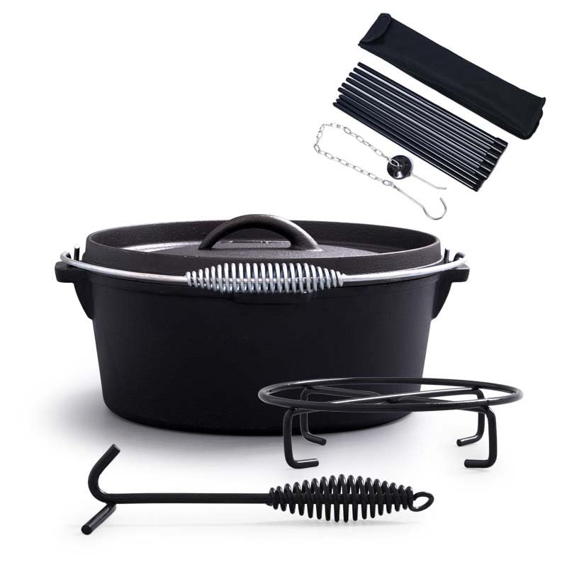 LOCEHNGY Cast Iron Dutch Oven - 4.5Qt, cast iron - product view 6
