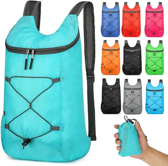 16L Lightweight Foldable Hiking-Backpack Small Packable-Daypack For Travel,Ultralight