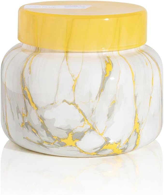 Capri Blue Modern Marble Jar Candles - Luxury Scented Candles for Home - Long Lasting Soy Wax Blend