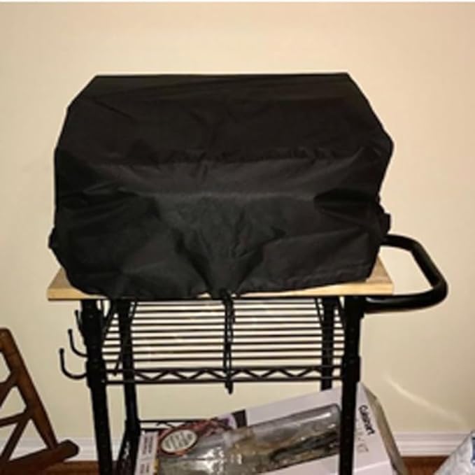 Grill Cover for Weber Lumin Electric Grill, Lumin Compact Grill, 600D Heavy Duty Waterproof UV