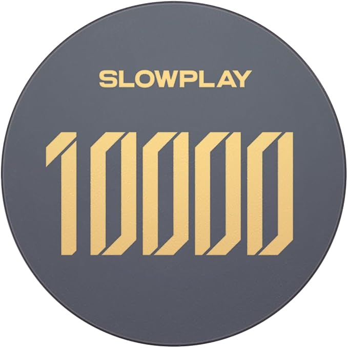 SLOWPLAY Godel Ceramic Poker Chips in Bulk, Casino Grade Ceramic 12-Gram Poker Chip for Texas