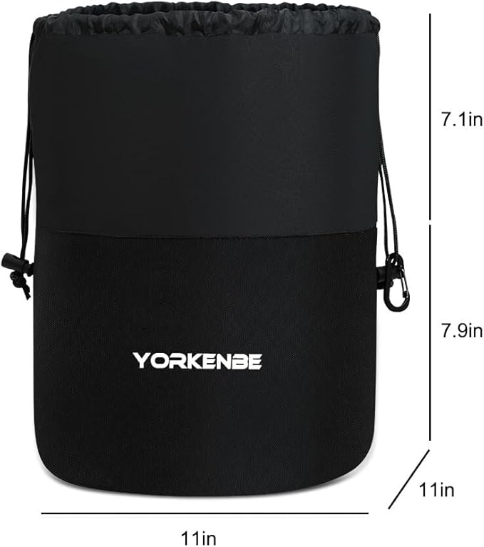 Camping Cookware Mess Kit Bag, High Capacity Camping Tableware Storage Bag, Drawstring Heavy Duty