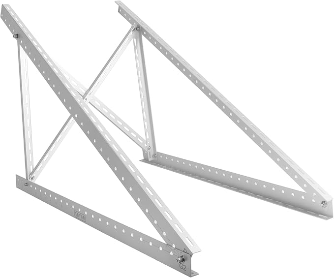 45" Solar Panel Mount Bracket for 100-400 Watts Solar Panel with Enhanced Cross Beams, Suitable for