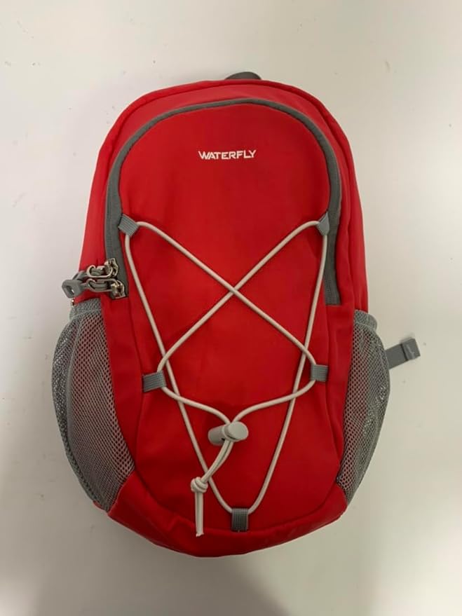 WATERFLY 12L Small Hiking Backpack: Day Pack Lightweight Travel Bag Camping Fitness Cycling Outdoor