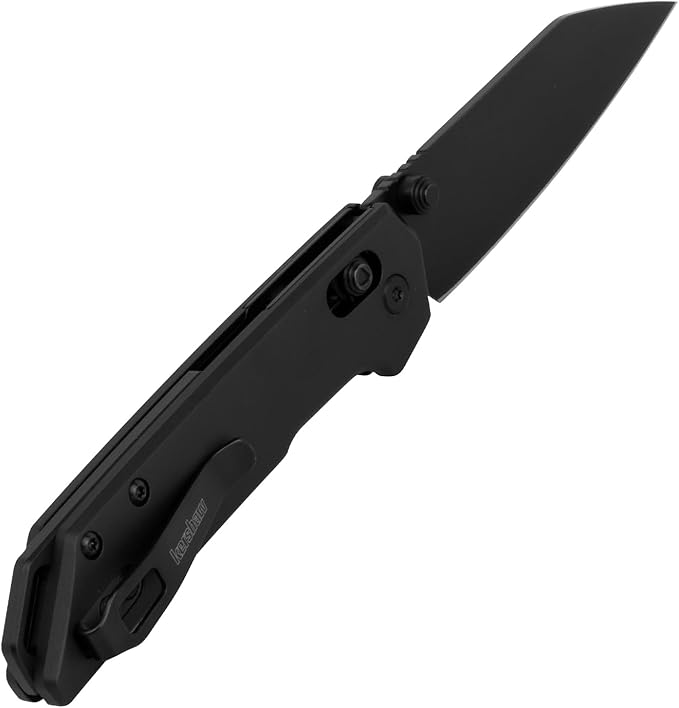 Kershaw Mini Iridium Folding Pocket Knife, 3 inch D2 Steel Blade, DuraLock, Aluminum Handle