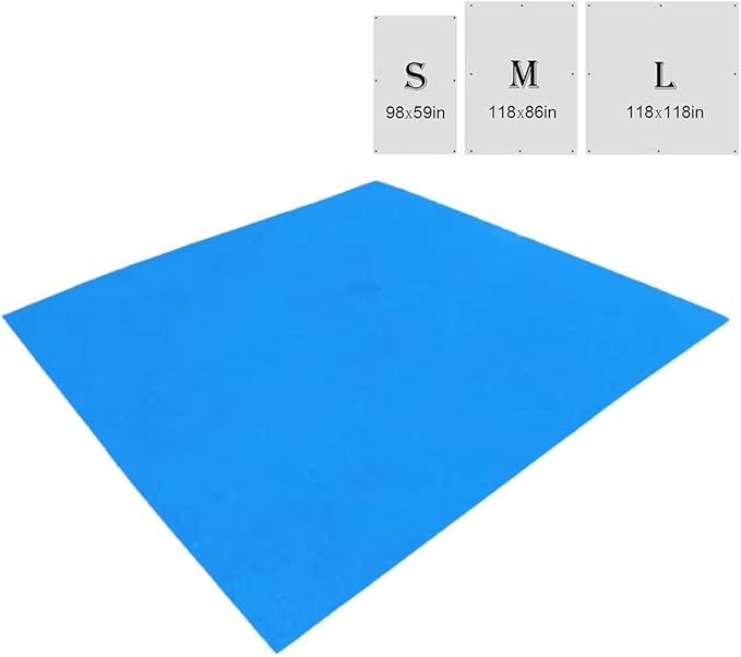 TRIWONDER Hammock Rain Fly Waterproof Tarp Camping Tent Footprint Ground Cloth Backpacking Tarp