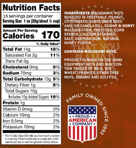 Imperial Nuts - Macadamia Nuts Oil Roasted | Flavored Nut | Gluten Free, Vegan and Keto Friendly