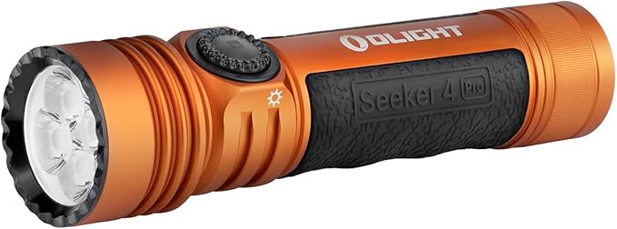 OLIGHT Seeker 4 Pro Rechargeable Flashlights, 4600 Lumens High Powerful Bright Light with USB C
