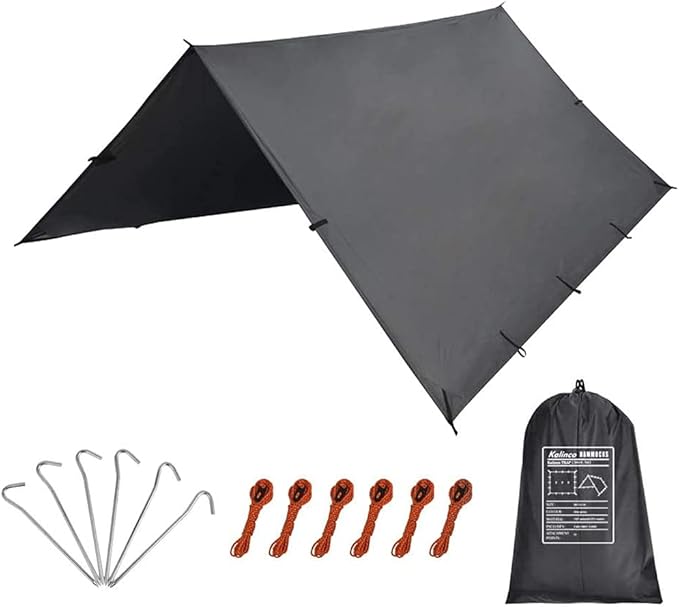 KALINCO Tent Tarp, Picnic Mat Camping Tarp Tent Hammock Tarp, pu Waterproof Camping tarp Tent Rain