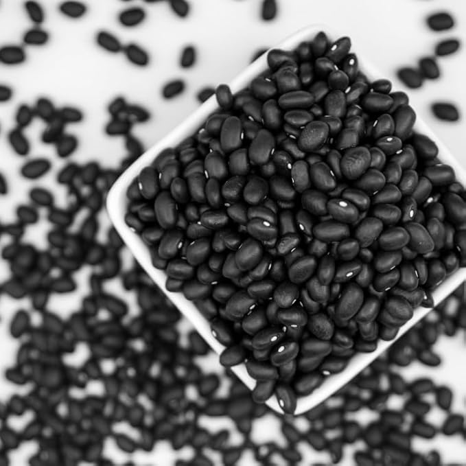 10 Lbs Dried Black Beans Bulk - Frijoles Negros Ideal for New Dishes - Frijoles Negros Bulk Grown