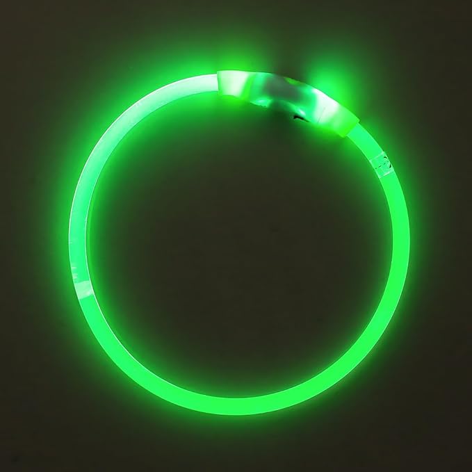 BSEEN Light Up Dog Collar - LED Dog Collar Rechargeable, Glowing Pet Collars for Small Medium Large