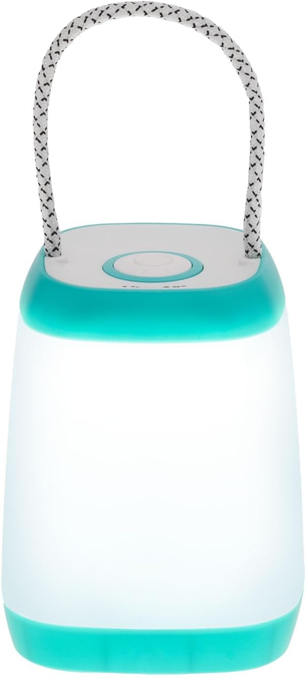 LitezAll Mini Lantern with Rope Handle, 360 Degree Light, Ideal for Camping Lights & Lanterns, LED