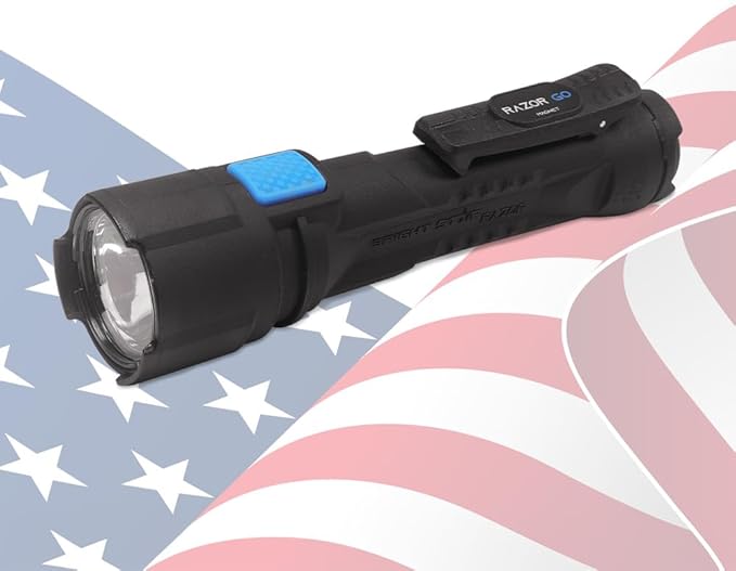 Bright Star Razor Go All-Purpose LED Flashlight ??21,000 Candela Beam, 24-Hour Runtime, Magnetic