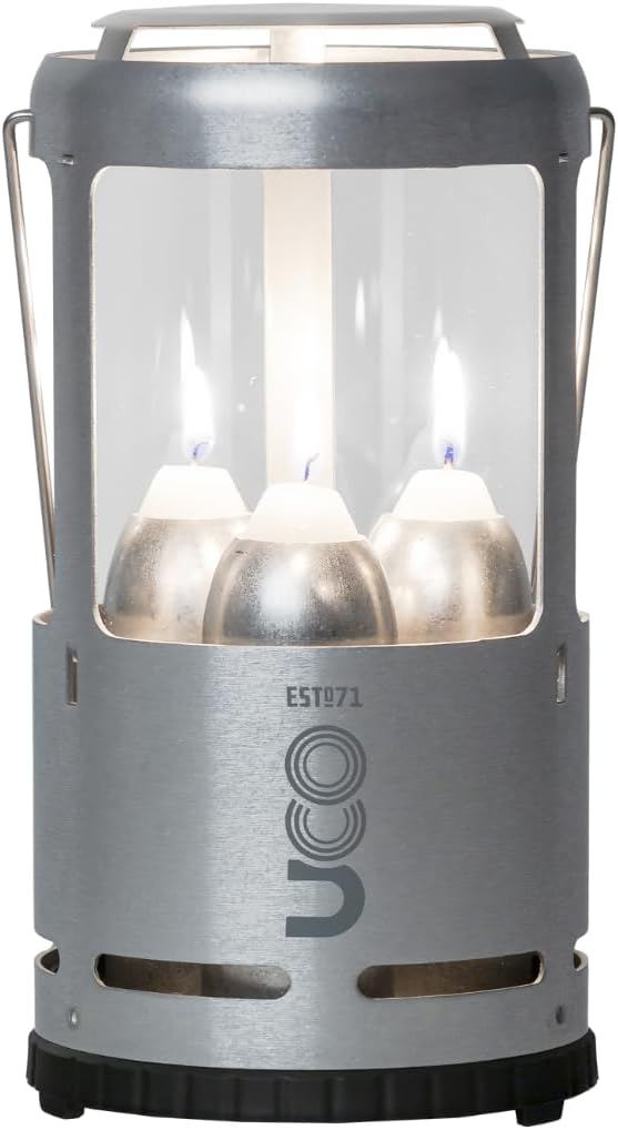 UCO Candlelier Candle Lantern, Candle Lanterns for Real Candles, Perfect Outdoor Gear for Camping