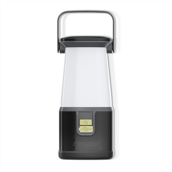 ENERGIZER LED Camping Lantern 360 PRO, IPX4 Water Resistant Tent Light, Ultra Bright Battery