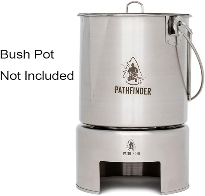 The Pathfinder School Stainless Steel Pot and Pan Stove