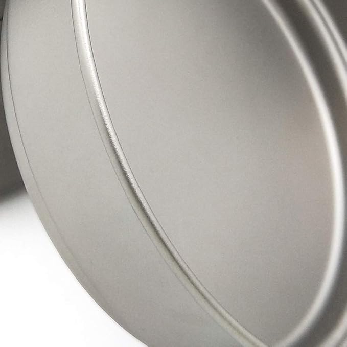 Lixada Ultralight Titanium Frypan Outdoor Camping Hiking Picnic Cooking Frying Pan 750/1000ML