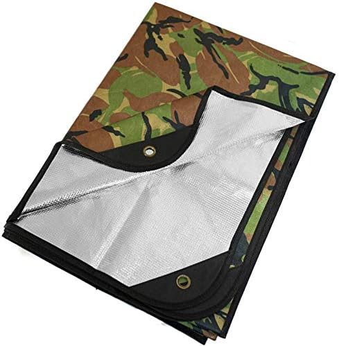 Arcturus Insulated Tarp, Reusable Heavy Duty Thermal Survival Blanket ??60x82in, Reflects 90% Body
