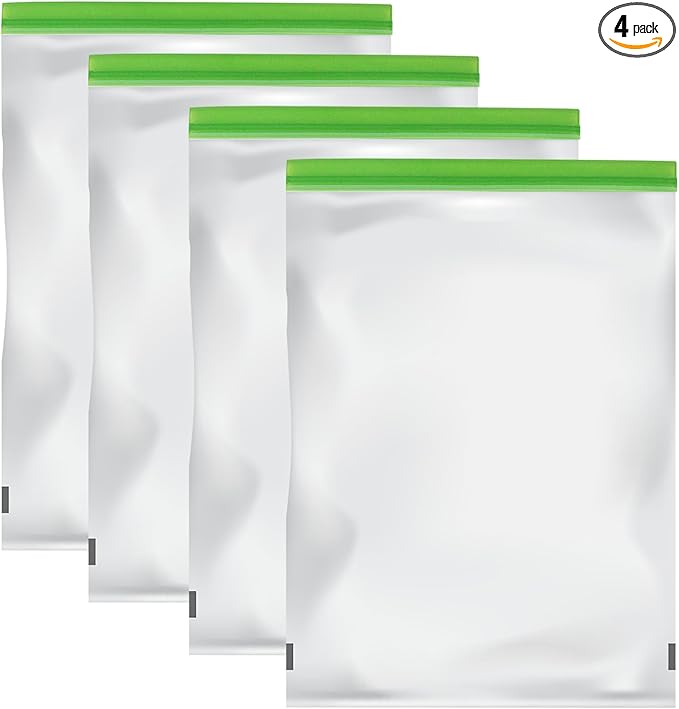 Odor Proof Storage Bags-28x20 Inch, Reusable Double-Tracked Zip Closure Barrier Storage Bags Lock