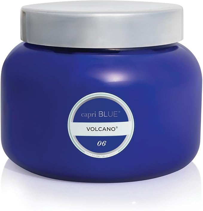 Capri Blue Volcano Scented Candles - Luxury Three Wick Candles for Home Scented with Tropical Fruit