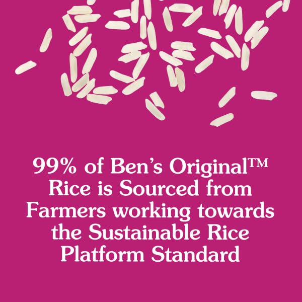 BEN'S ORIGINAL READY RICE??Lemon and Herb Flavored Rice, Easy Dinner Side, 8.5 oz Pouch (Pack of 12)