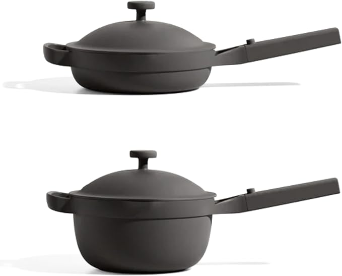 Our Place Mini Home Cook Duo - 8.5" Always Pan & Small Perfect Pot Bundle | Multi-Functional