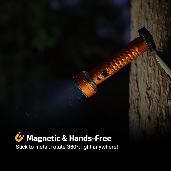 OLIGHT Prowess Rechargeable High Lumen Flashlights, 5,000lms Super Bright Flashlight with Holster