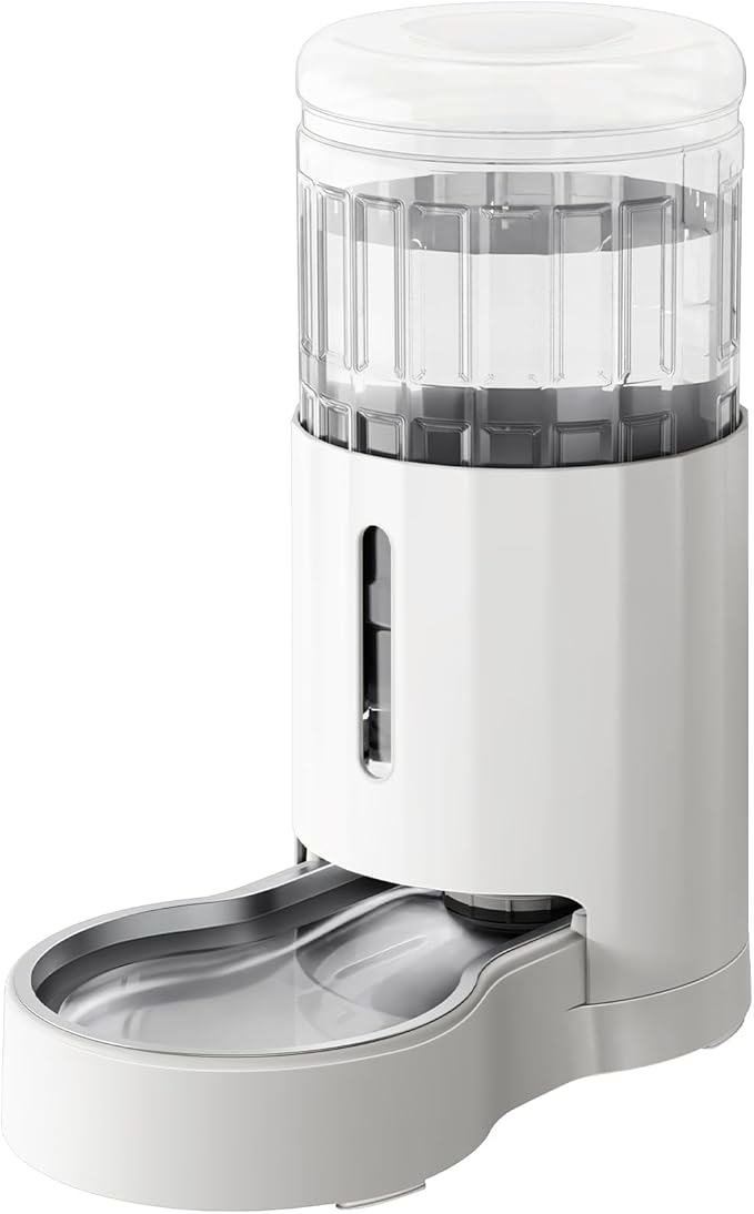 CZPET Automatic 7L Dog and Cat Water Dispenser with Stainless Steel Bowl Gravity Waterer,100%