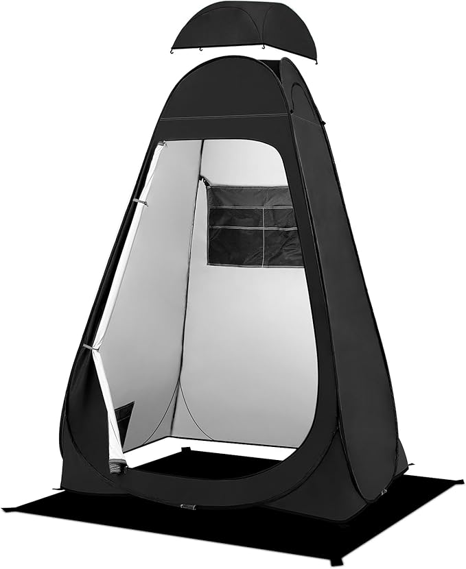 BRIAN & DANY Pop Up Shower Tent, Portable Privacy Camping Changing Tent, Camp Toilet Bathroom Pod