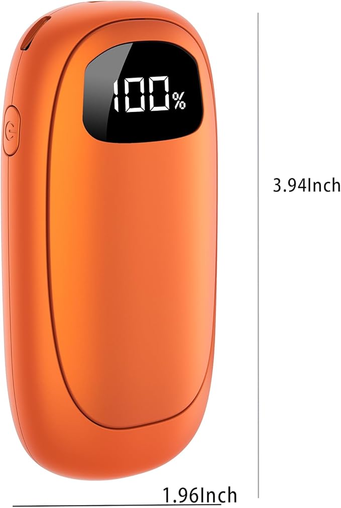 Hand Warmers Rechargeable - Electric Hand Warmers, Max 20 Hrs Warmth 4 Levels Heat Up to 131??