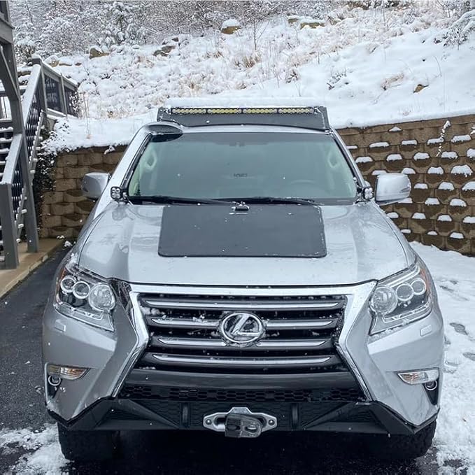 Lensun 100W 12V Hood Flexible Solar Panel for Lexus GX460 GX470 GX570 LX470 LX570 - Off Grid Solar