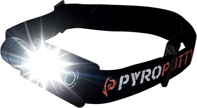 Phone Skope 3oz. Waterproof LED Headlamp with Red Light, Hands Free Torch for Hunting, Camping, or