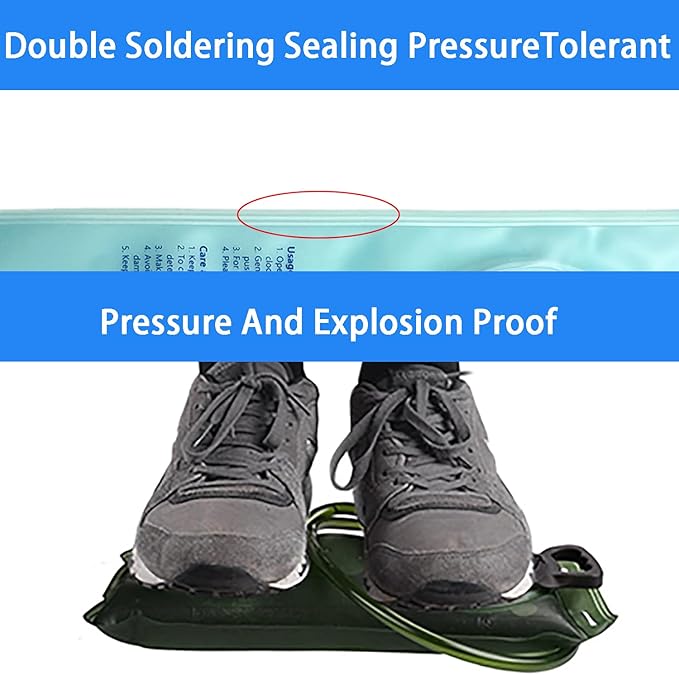 Hydration Bladder 1.5L-2L-3L,Leak Proof Water Reservoir, BPA Free Military Water Storage Bladder