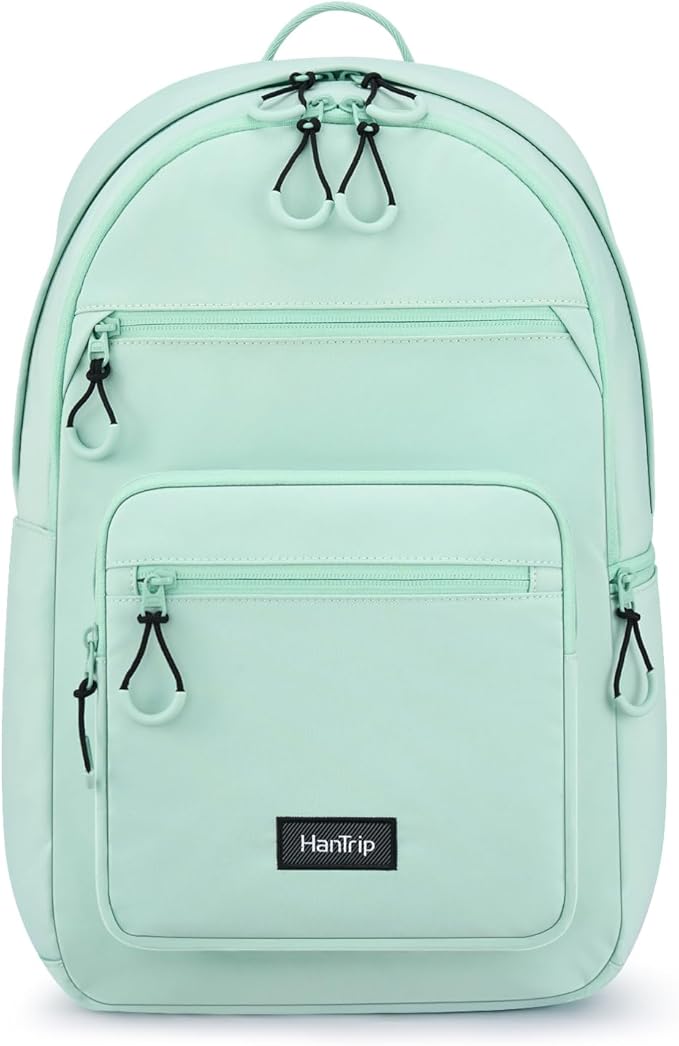 Carry On Travel Backpack For Women, 18 Inch Water Resistant Large Backpack Lightweight Bookbag For