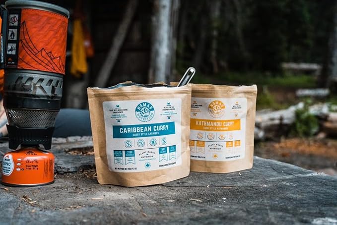 Nomad Nutrition Kathmandu Curry | Instant Freeze Dried Backpacking & Camping Food | Plant-Based